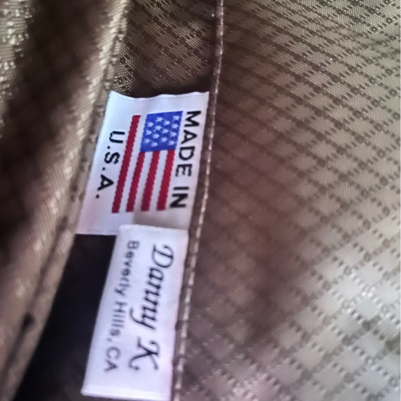 Danny K Beverly Hills, Black Earth Tone Tapestry Shoulder/ Tote Bag. USA MADE - Picture 11 of 14